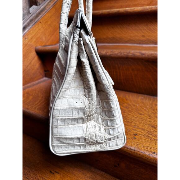 Eileen Kramer Cayman Horned Crocodile purse 35mm - Picture 2 of 16